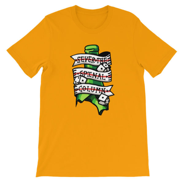 FRr x Isabel: Sever the Spinal Column Unisex T-Shirt - Image 6