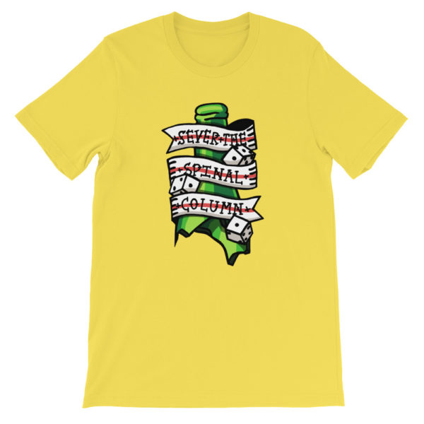 FRr x Isabel: Sever the Spinal Column Unisex T-Shirt - Image 5