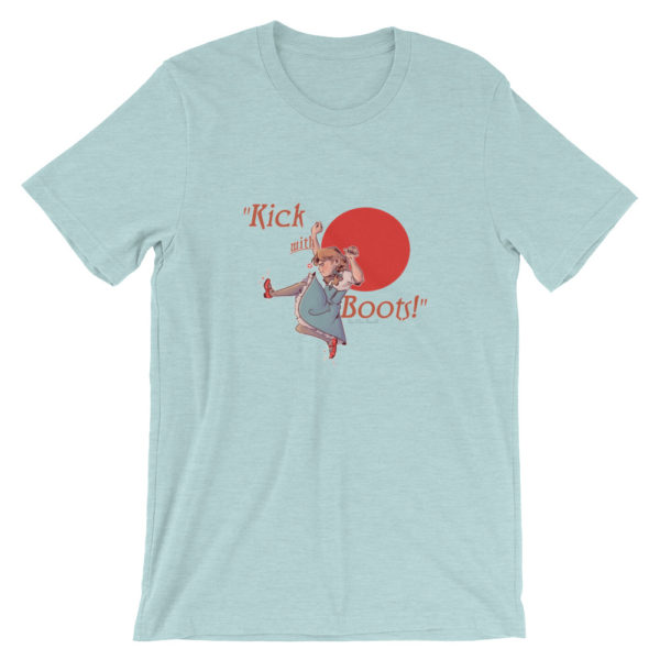 FRr x Rinn: Kick with Boots Unisex T-Shirt - Image 8