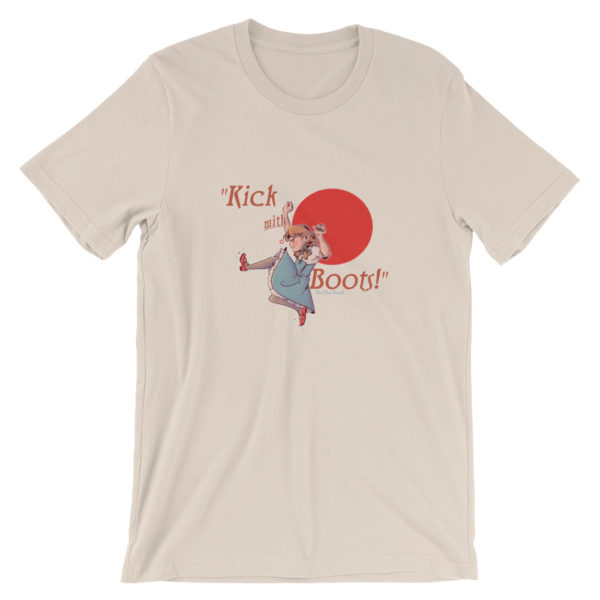 FRr x Rinn: Kick with Boots Unisex T-Shirt - Image 5