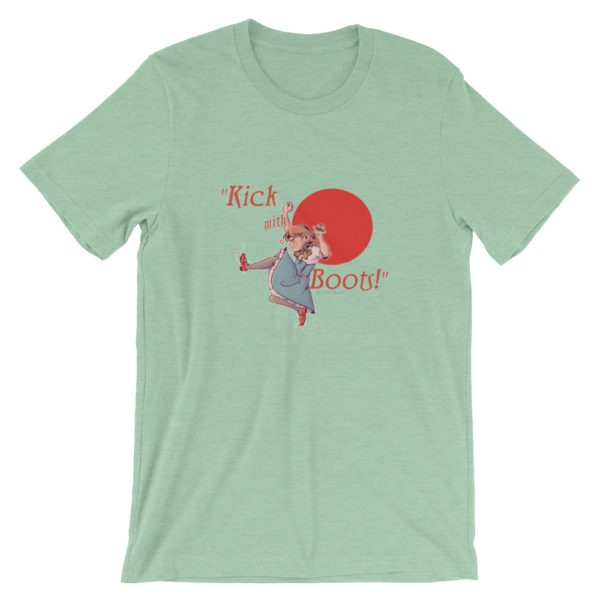 FRr x Rinn: Kick with Boots Unisex T-Shirt - Image 7