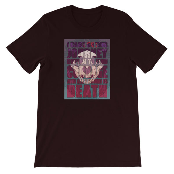 FRr x Adrienne: Cowardly Lion Unisex T-Shirt - Image 5