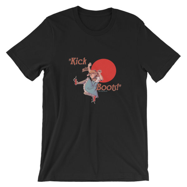 FRr x Rinn: Kick with Boots Unisex T-Shirt - Image 2