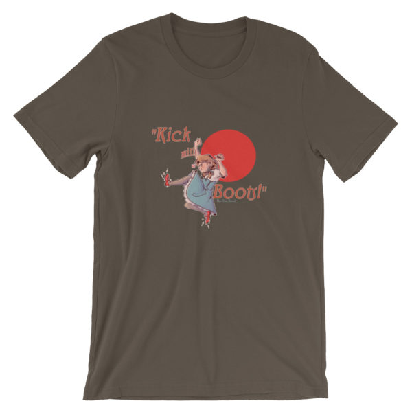 FRr x Rinn: Kick with Boots Unisex T-Shirt - Image 4