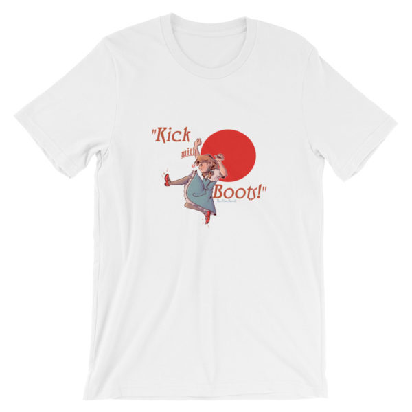 FRr x Rinn: Kick with Boots Unisex T-Shirt